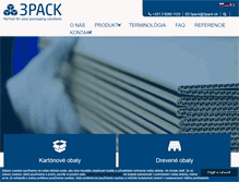 Tablet Screenshot of 3pack.sk